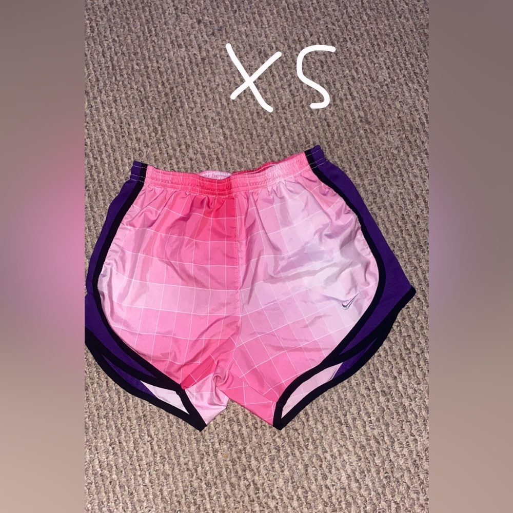 Pink nike shorts
